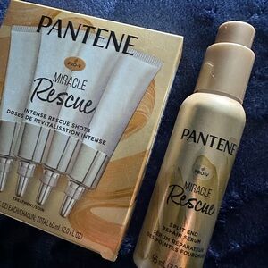 Pantene Miracle Rescue Intense Rescue Shots and Split End Serum - Gold